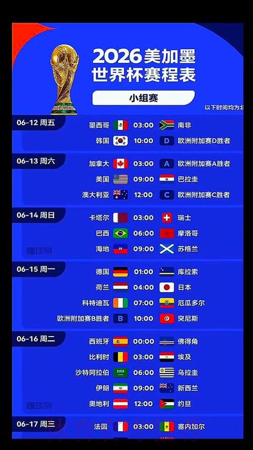 2026美加墨世界杯加拿大什么时候开始 2026美加墨世界杯加拿大什么时候开始